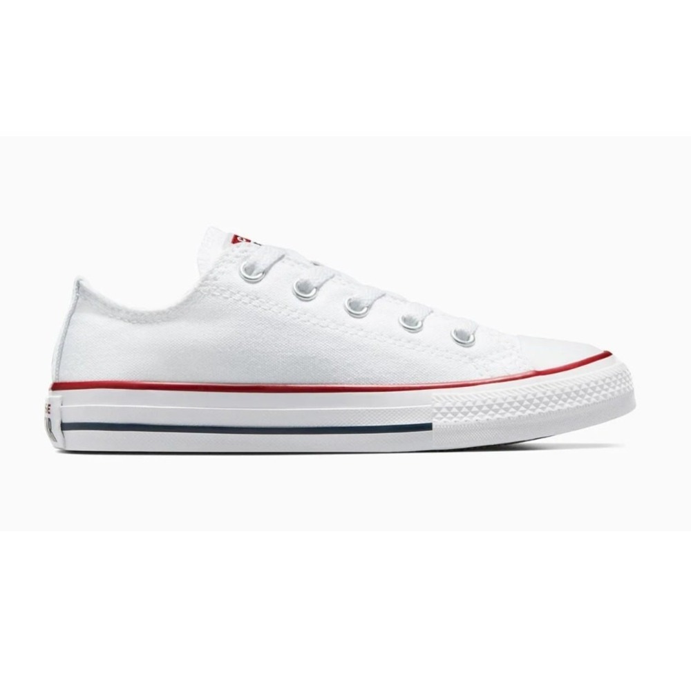 Converse Chuck Taylor All Star Low Top White Youth Sneakers Size 2‎ NWB